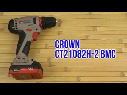 Аккумуляторная дрель-шуруповерт Crown CT21082H-2 BMC