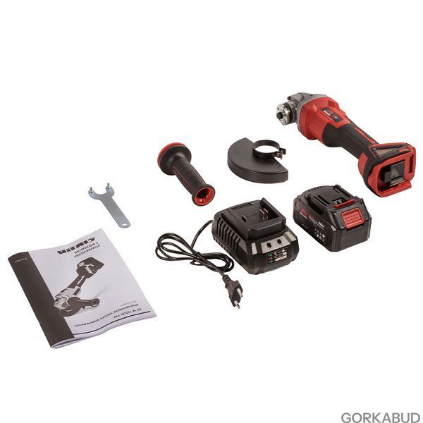 Акумуляторна болгарка Vitals ALs 18125c BL Kit 235327 фото