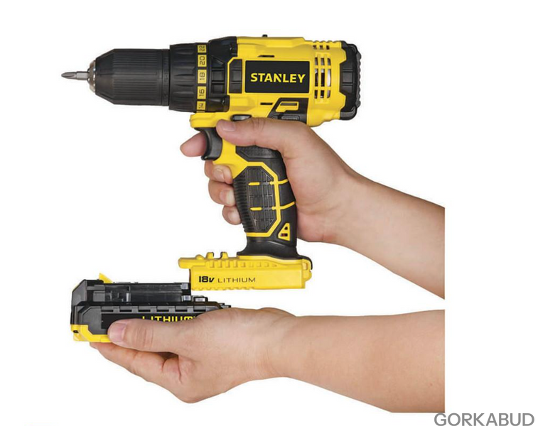 Аккумуляторная дрель-шуруповерт Stanley SCD20C2K SCD20C2K фото