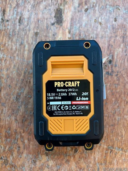Шуруповерт акумуляторний Procraft PA18LiPro (2АКБ Industrial) 000191_4 фото