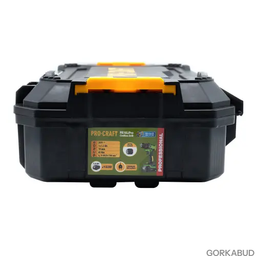 Шуруповерт акумуляторний Procraft PA18LiPro (2АКБ Industrial) 000191_4 фото