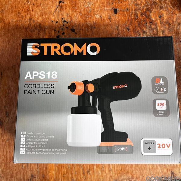 Акумуляторний фарбопульт Stromo APS18 (без АКБ) 300187 фото