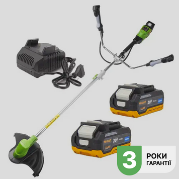 Акумуляторний тример Procraft PTA30 + 2 акб 4Аг ENERGY+ ЗП charger20/1 030305 фото