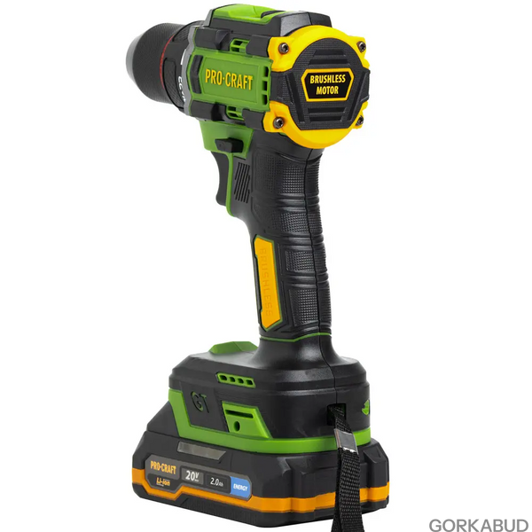 Шуруповерт акумуляторний Procraft PA18LiPro 000191 фото