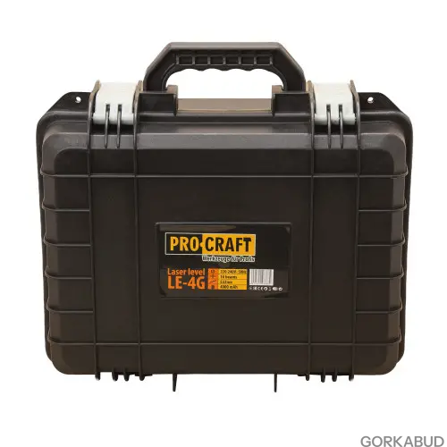 Рівень лазерний Procraft LE-4G (комплект з 2 АКБ) 000406 фото