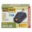 Зарядное устройство Procraft Charger 20/2.4А 030201 фото