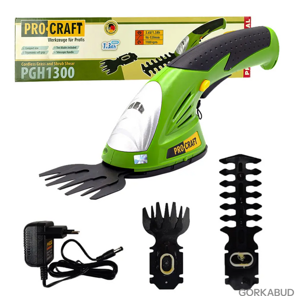 Кусторез аккумуляторный Procraft PGH-1300 013002 фото